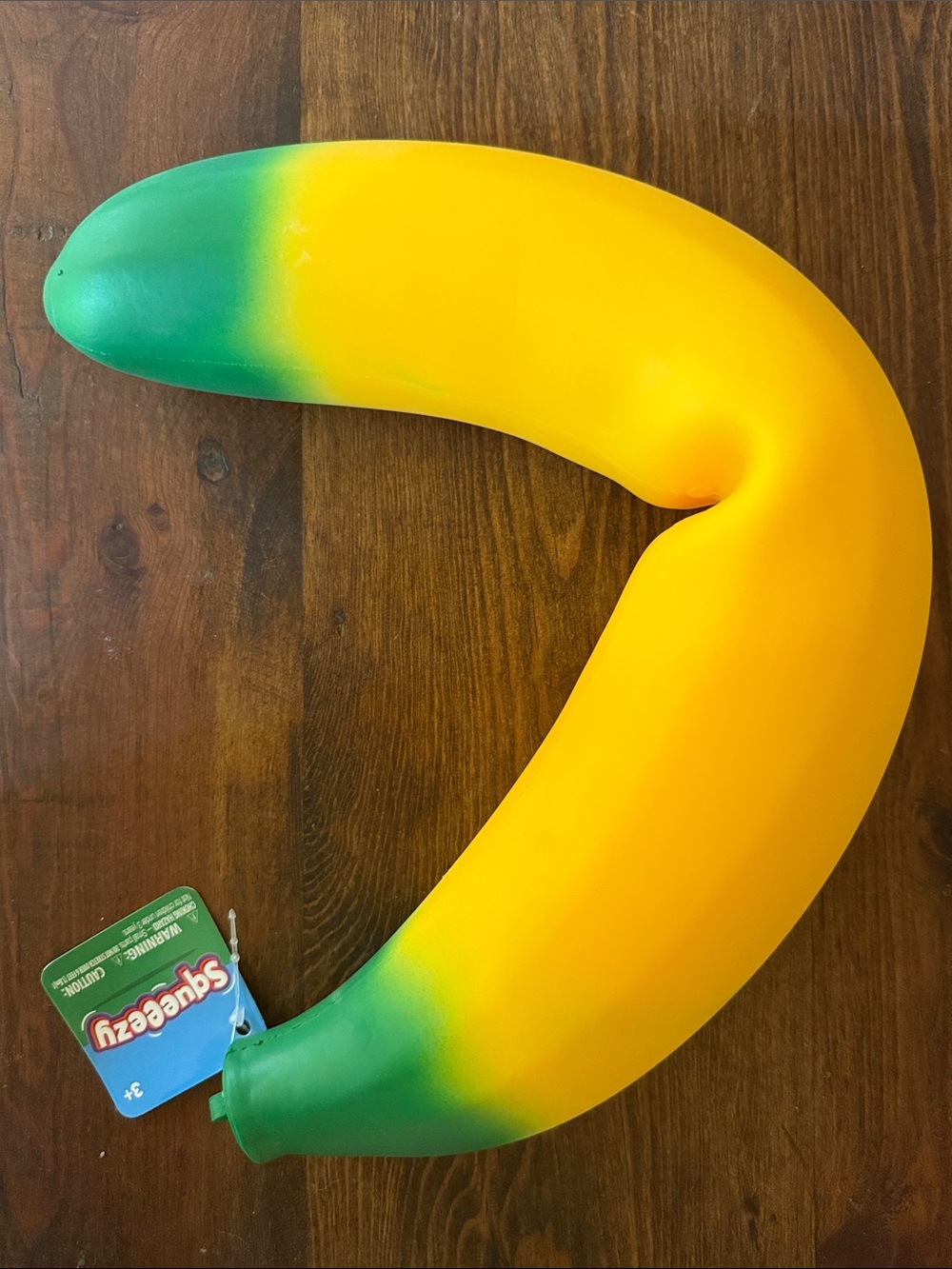 Squeeezy banana squishy NWT